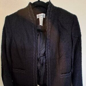 ALESSANDRO Women's Size 4 Black Jacket